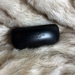 Coach Black Eyeglass Case
